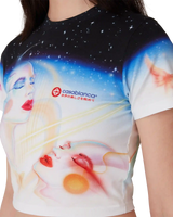 Galactic Connection Cropped T-Shirt