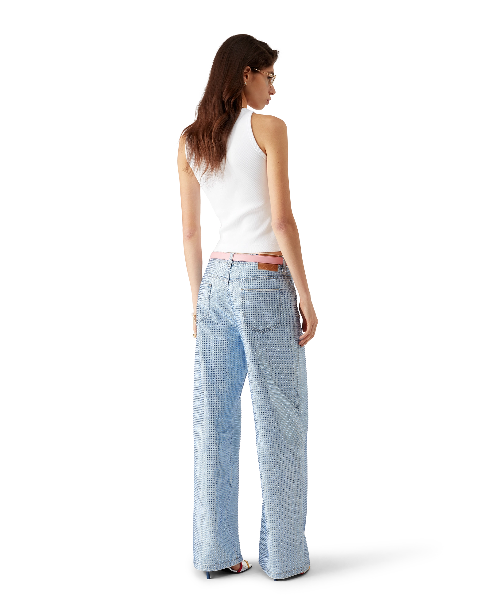 Ribbed Jersey Tank Top