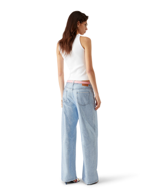 Ribbed Jersey Tank Top