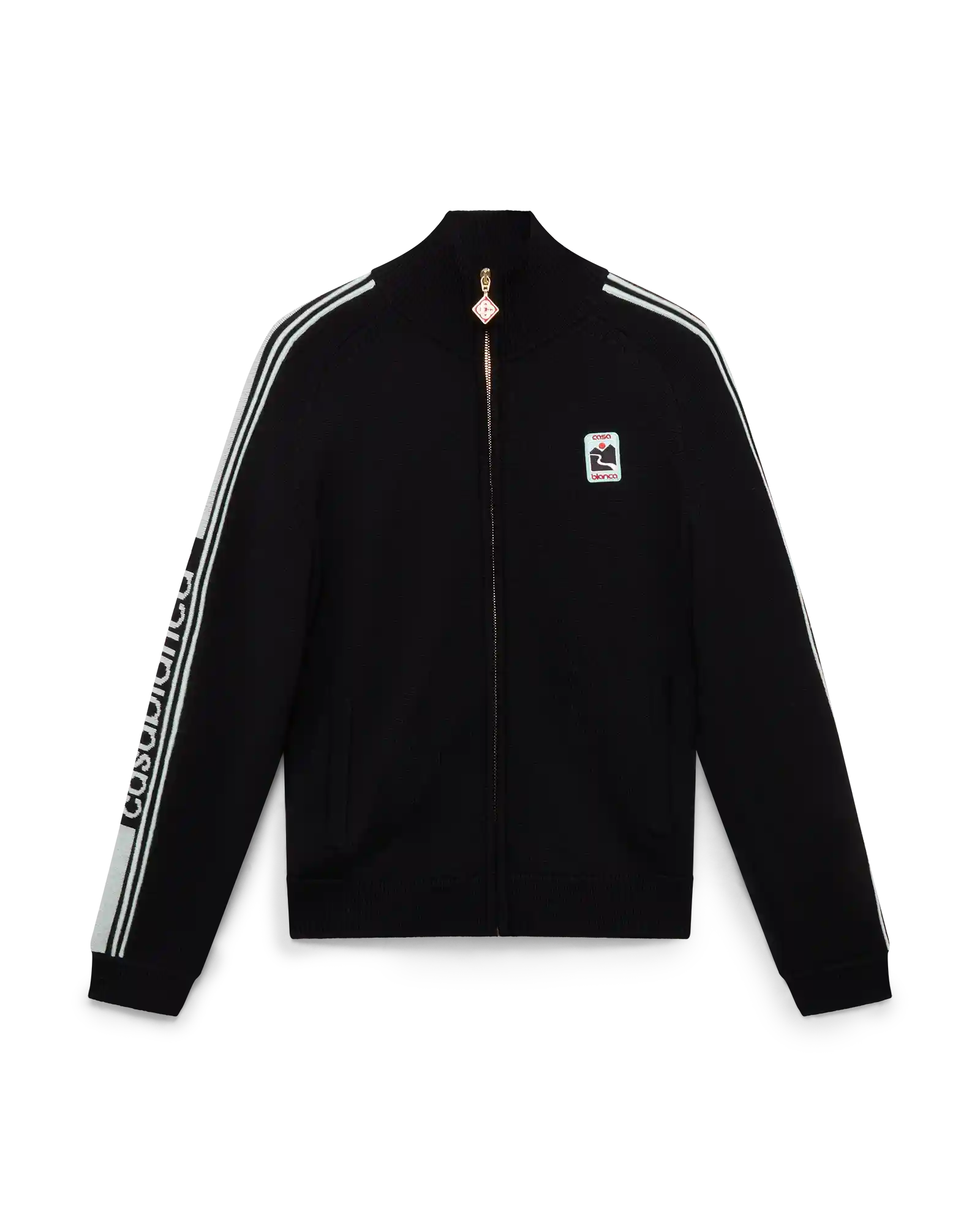 Merino Knit Track Jacket