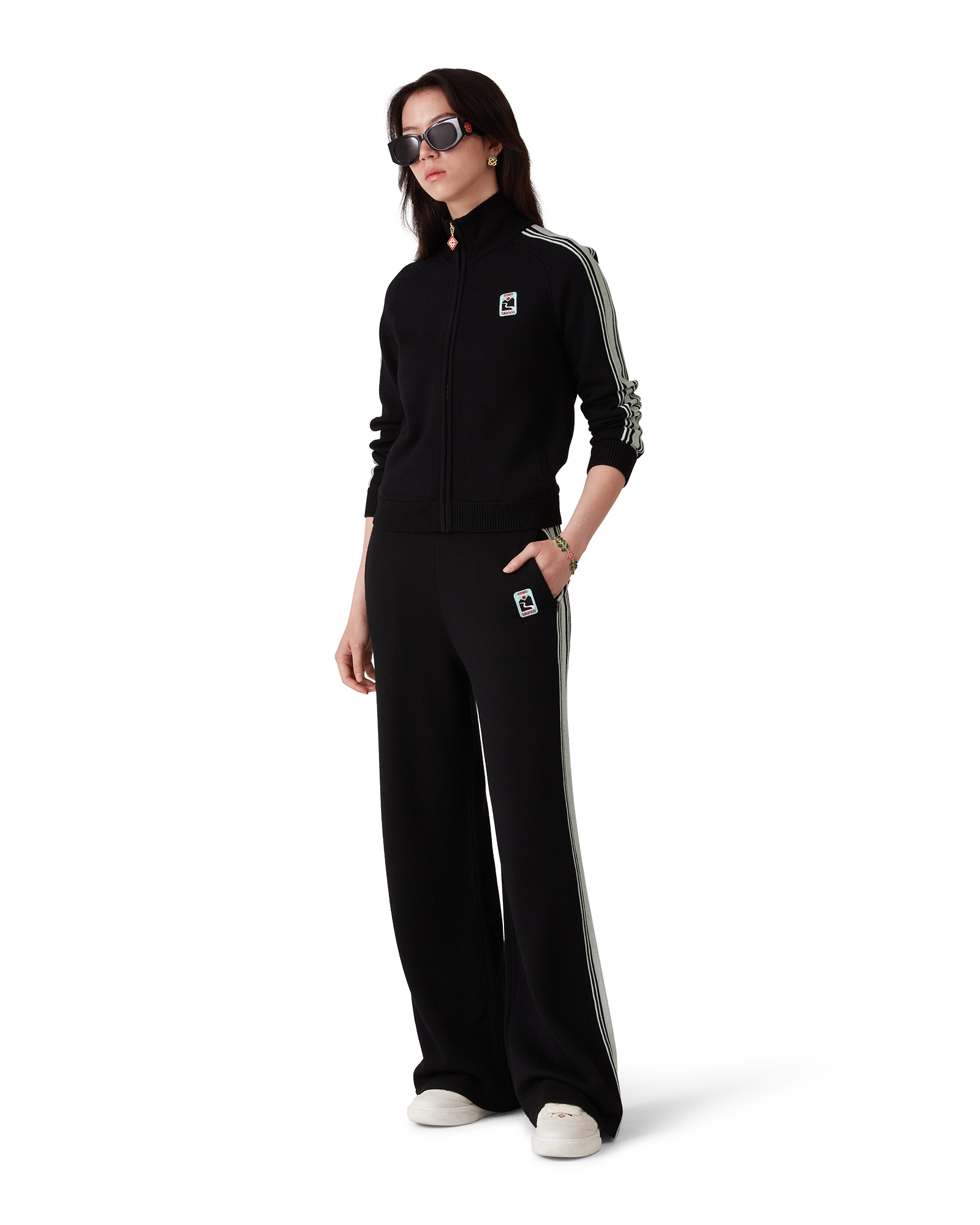 Merino Knit Track Jacket