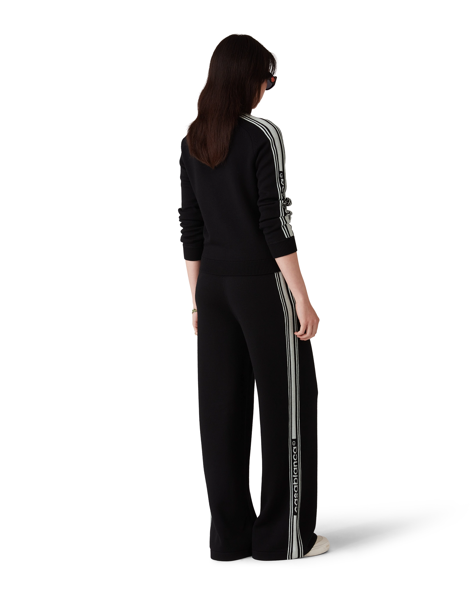 Merino Knit Track Jacket