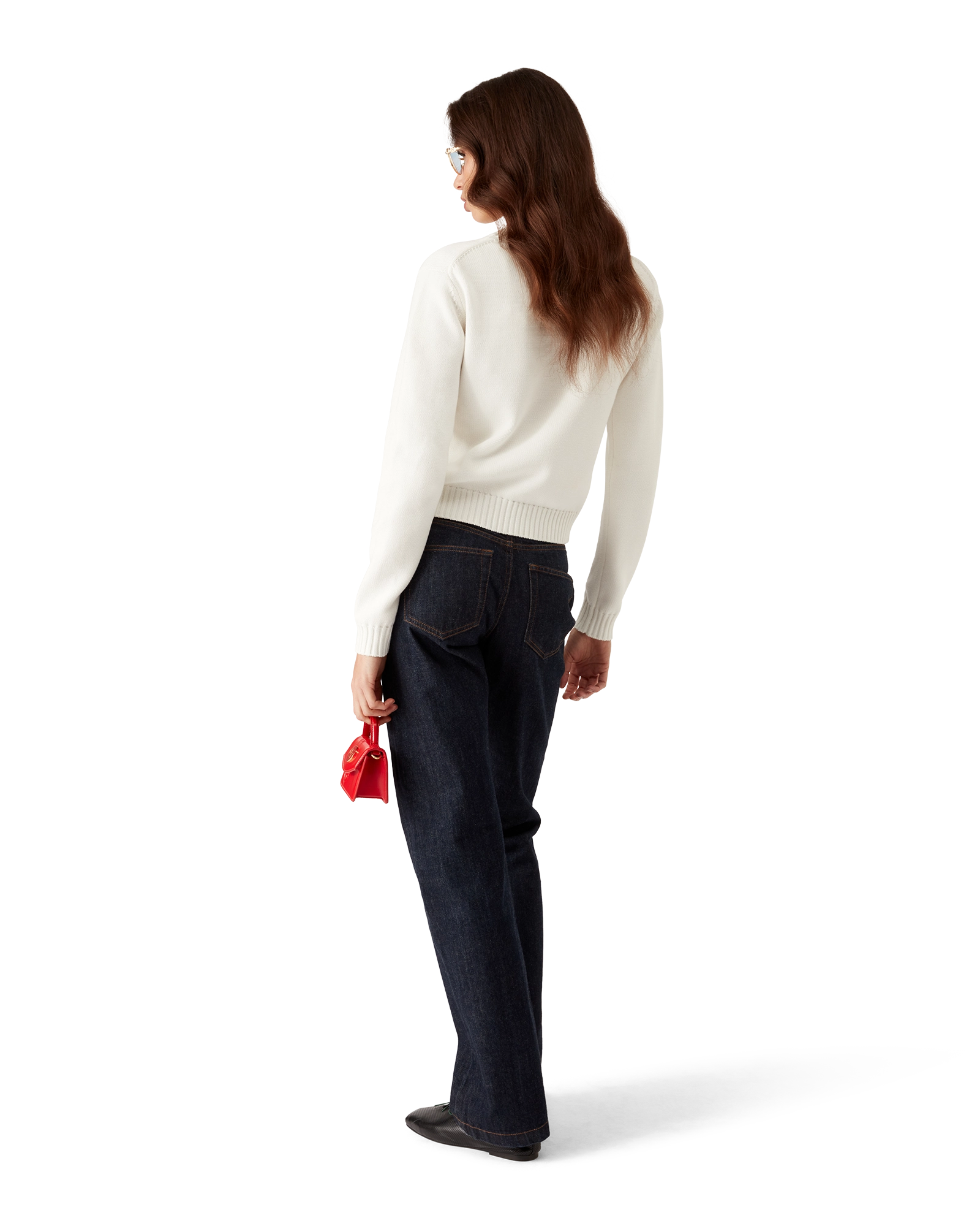 Cotton Embroidered Mushroom Jumper