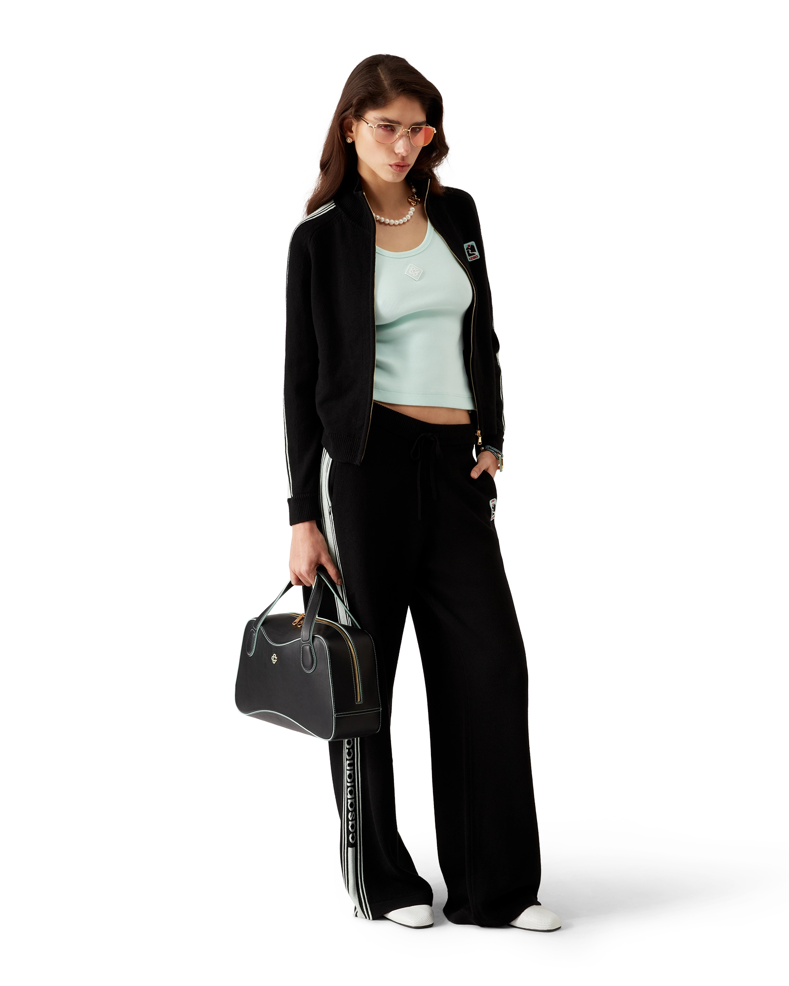 Merino Knit Track Pants