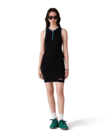 Viscose Wave Racer Back Dress