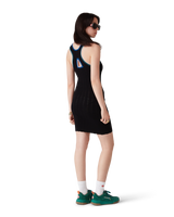 Viscose Wave Racer Back Dress