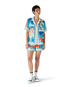Galaxy Court Silk Short Sleeve Shirt