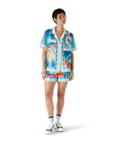 Galaxy Court Silk Short Sleeve Shirt