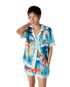 Galaxy Court Silk Short Sleeve Shirt