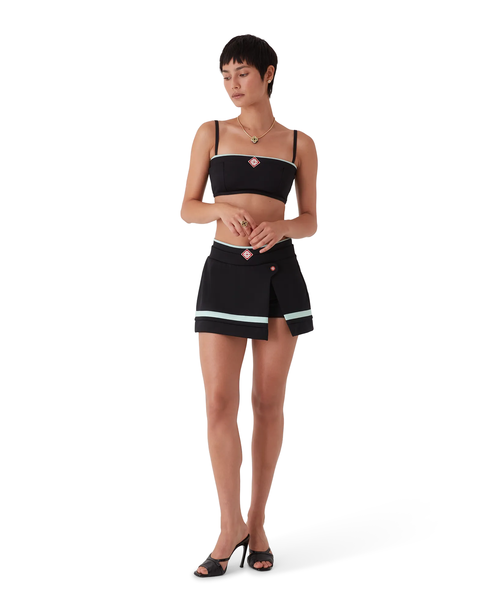 Tricot Mini Skirt