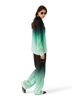 Gradient Ping Pong Jacquard Trousers