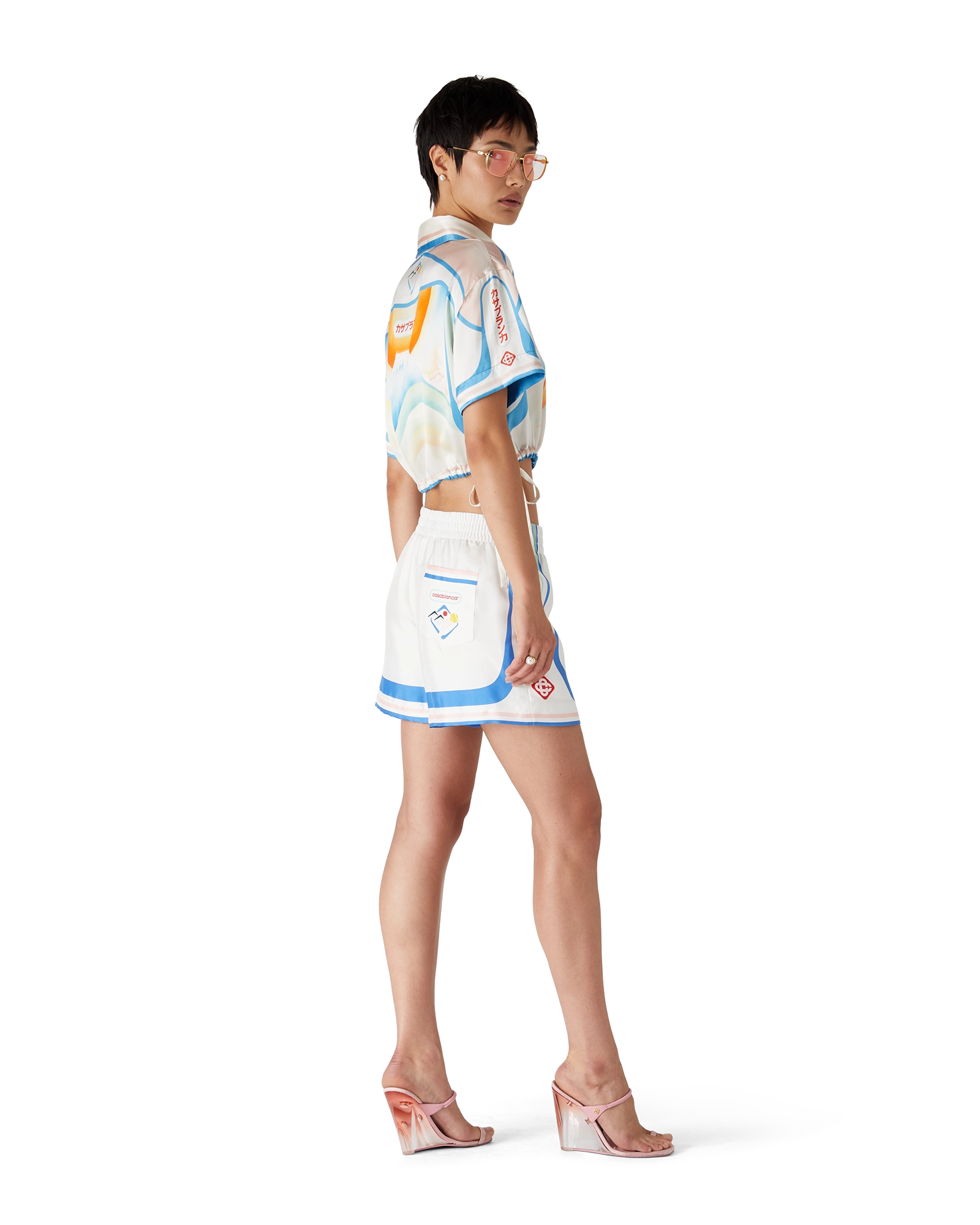 Fuji Dream Silk Shorts