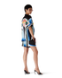 Gradient Mountain Silk Shorts