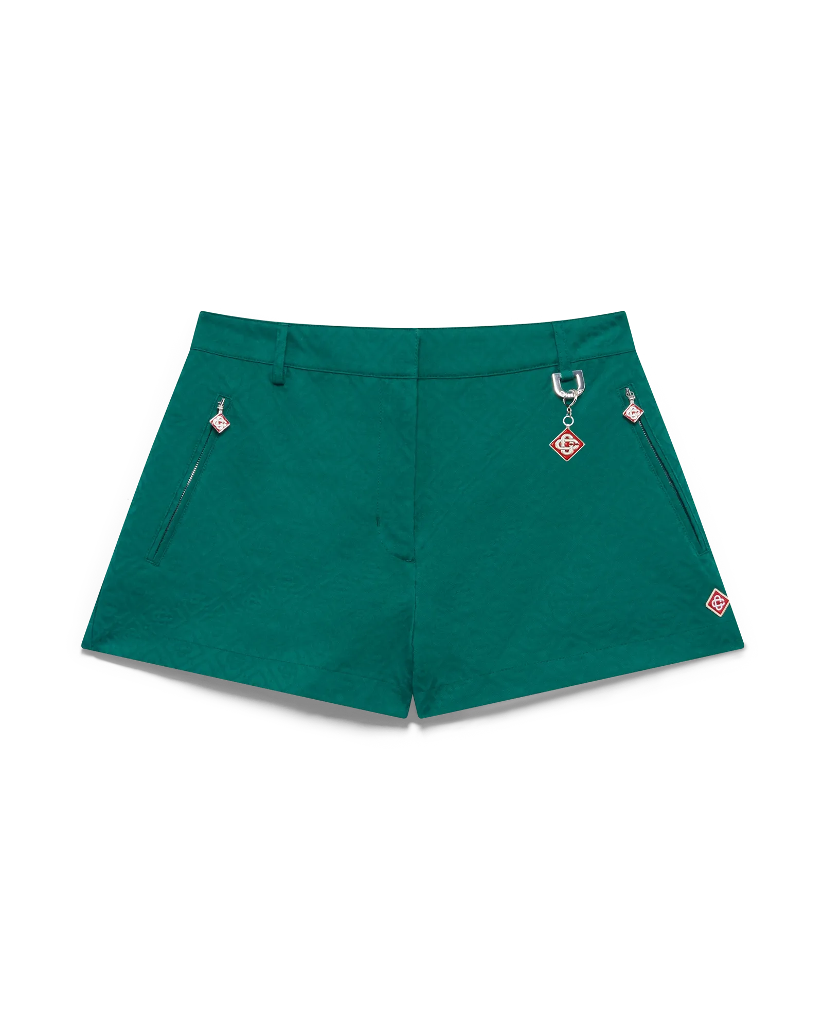 Cotton Monogram Jacquard Shorts