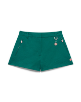 Cotton Monogram Jacquard Shorts