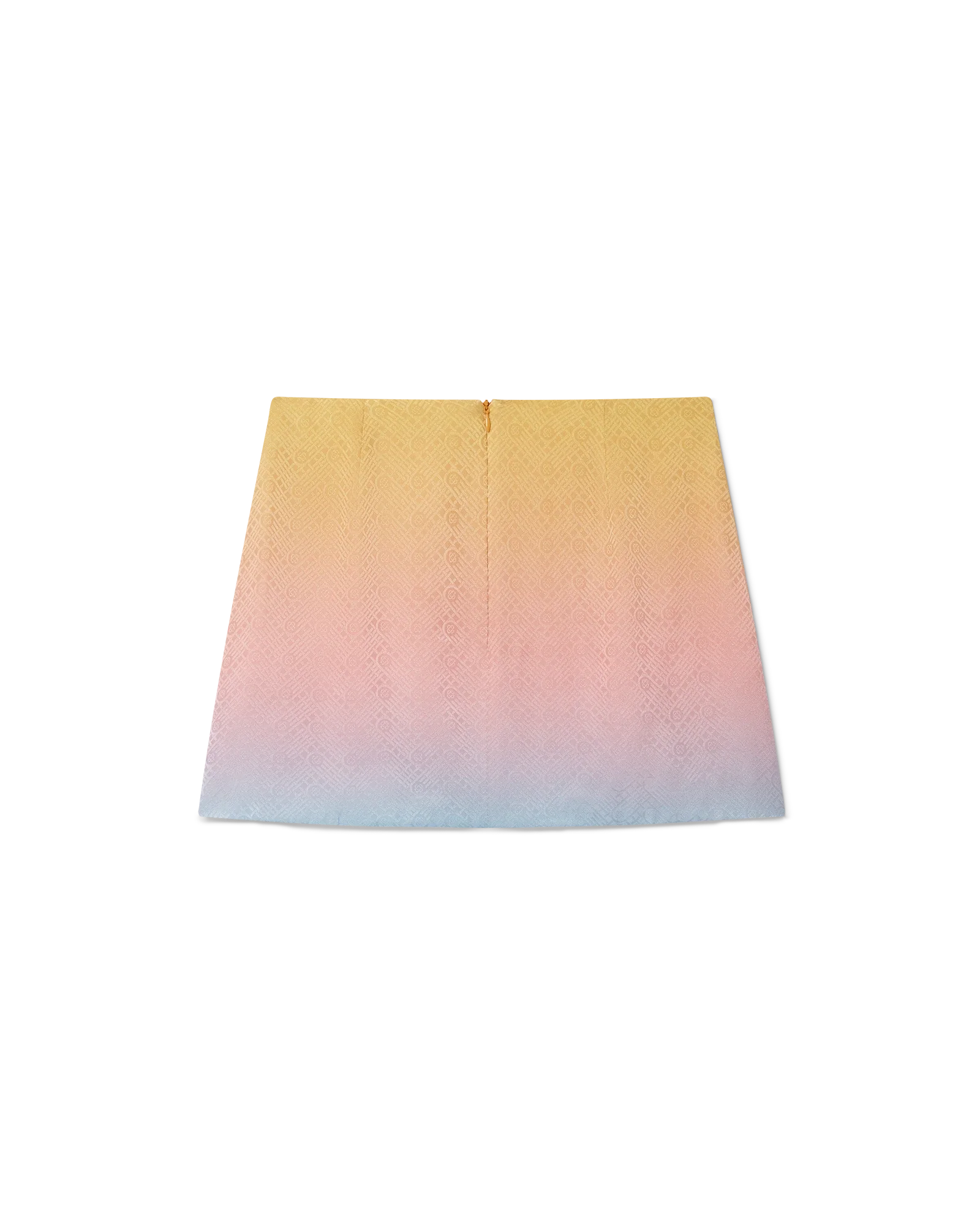 Ping Pong Gradient Silk Skirt