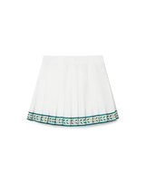 Laurel Silk Tennis Skirt