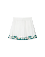 Laurel Silk Tennis Skirt