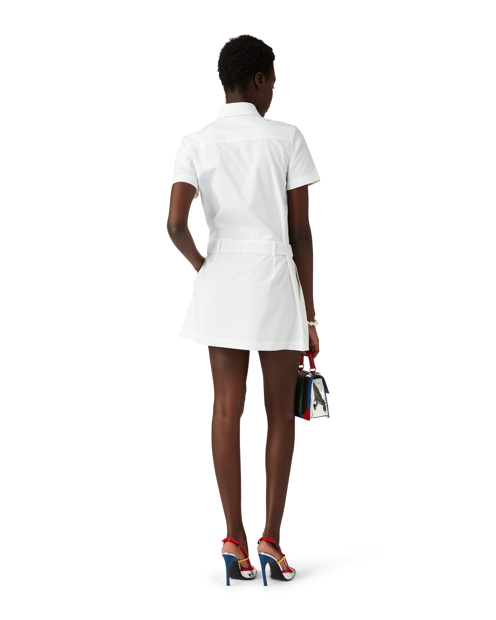 Pleated Tennis Mini Dress