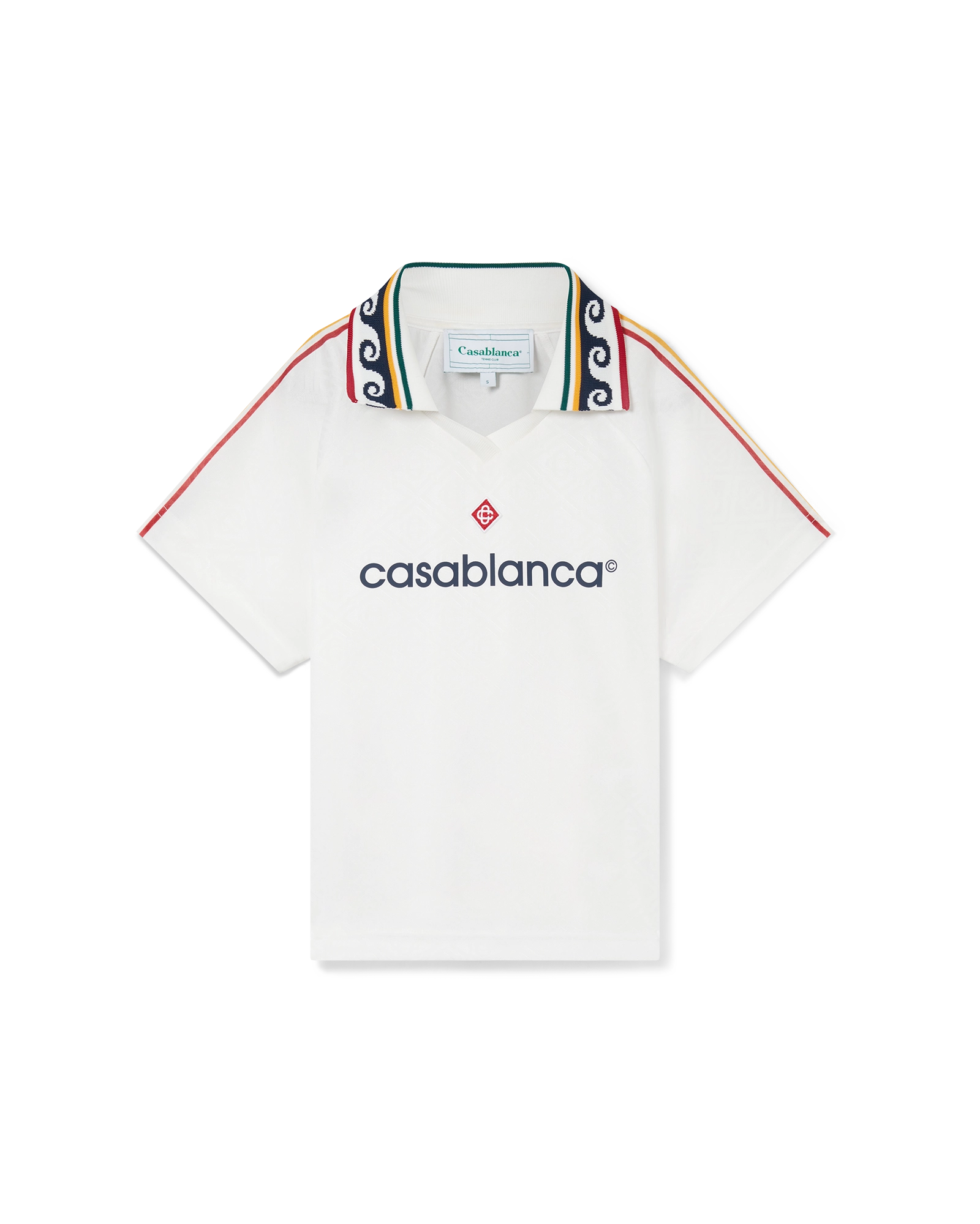 Jacquard Monogram Football Shirt