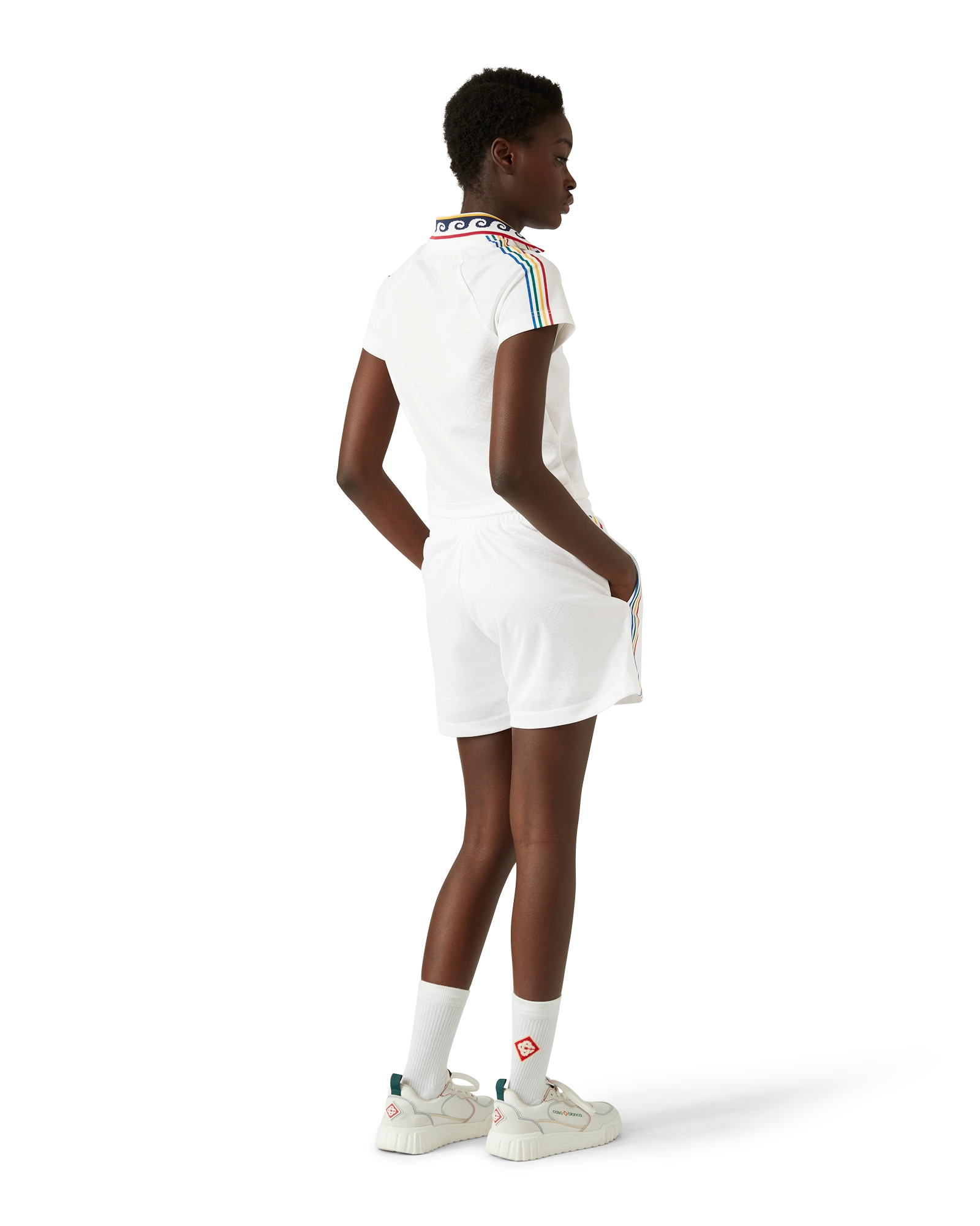 Jacquard Monogram Football Shorts