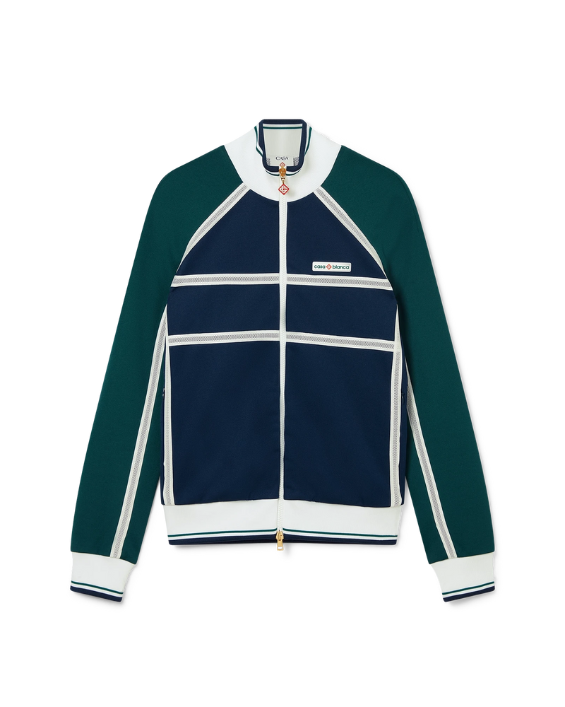 ジャケット・アウター CASABLANCA TRACK TOPS TRACK PANTS SETUP Mesh Tape Track Jacket | Casablanca Paris