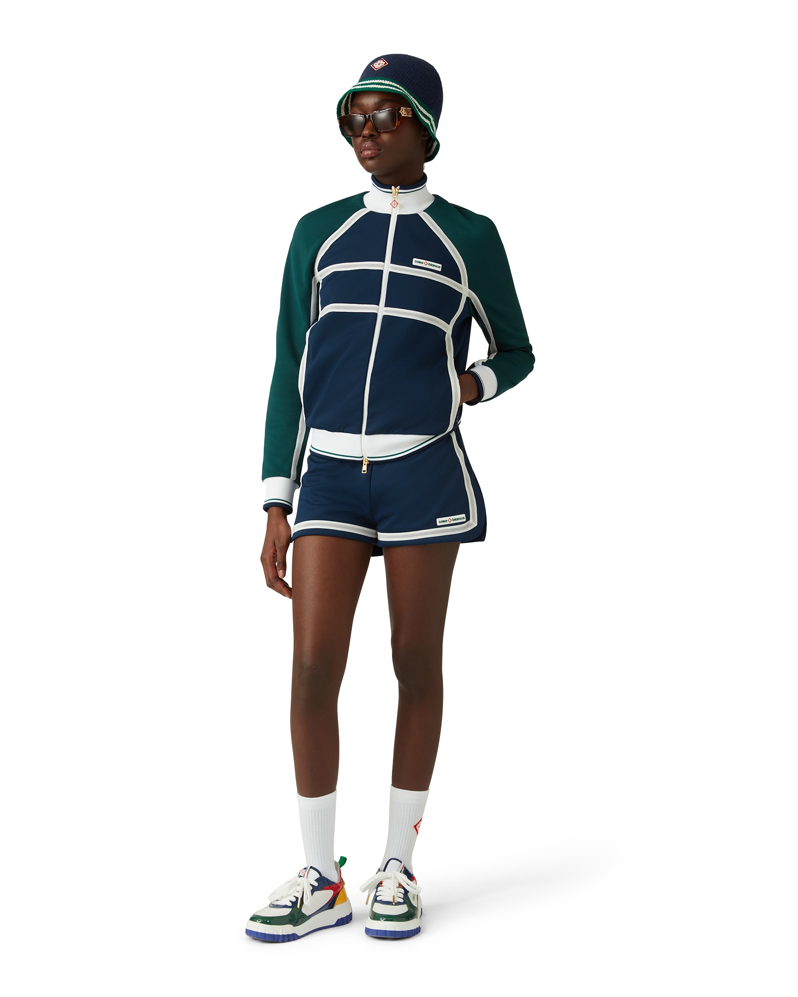 Mesh Tape Track Jacket