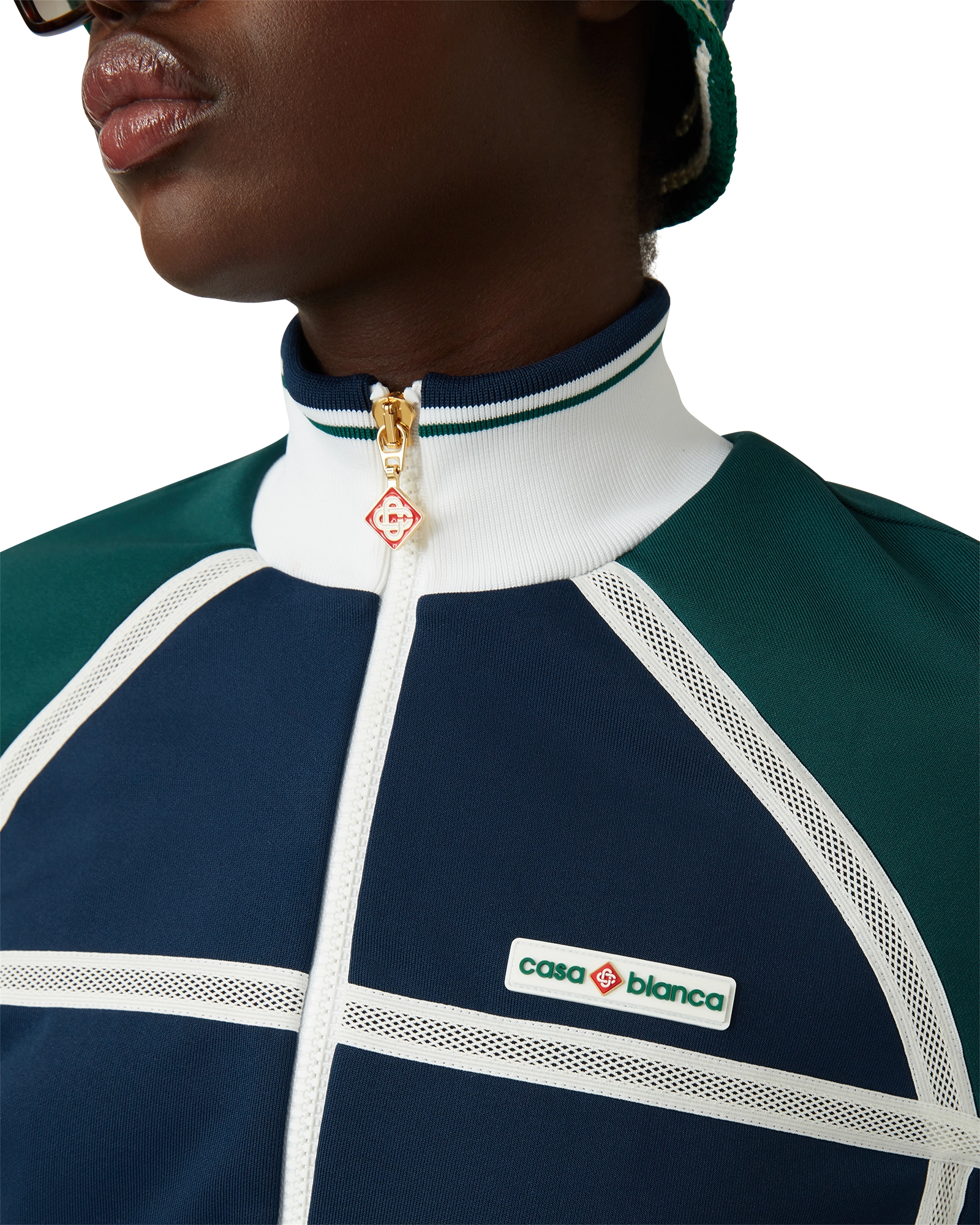 Mesh Tape Track Jacket