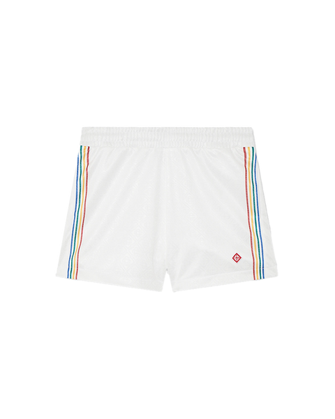 Jacquard Monogram Football Shorts | Casablanca Paris