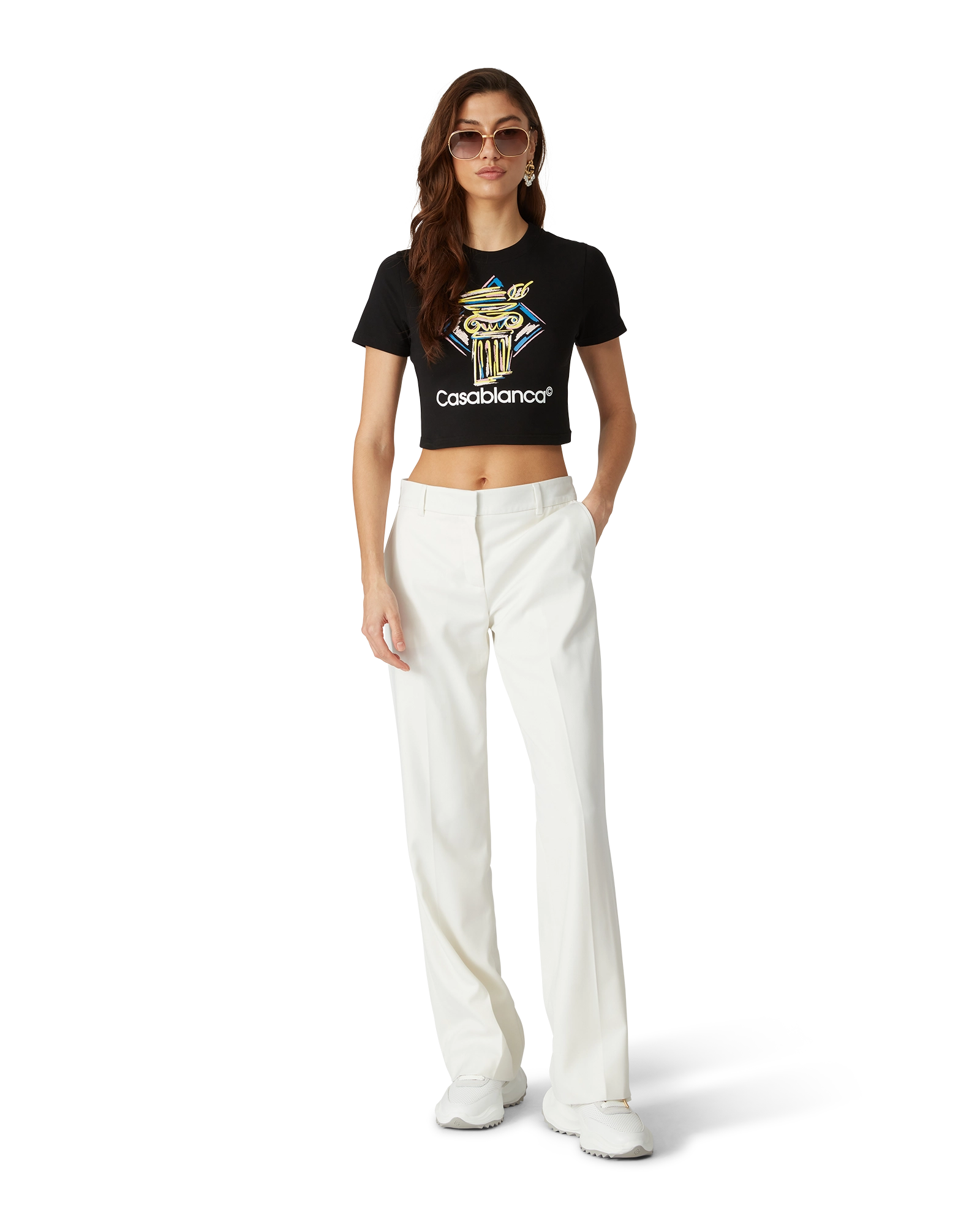 Diamond Column Baby Short Sleeve T-Shirt