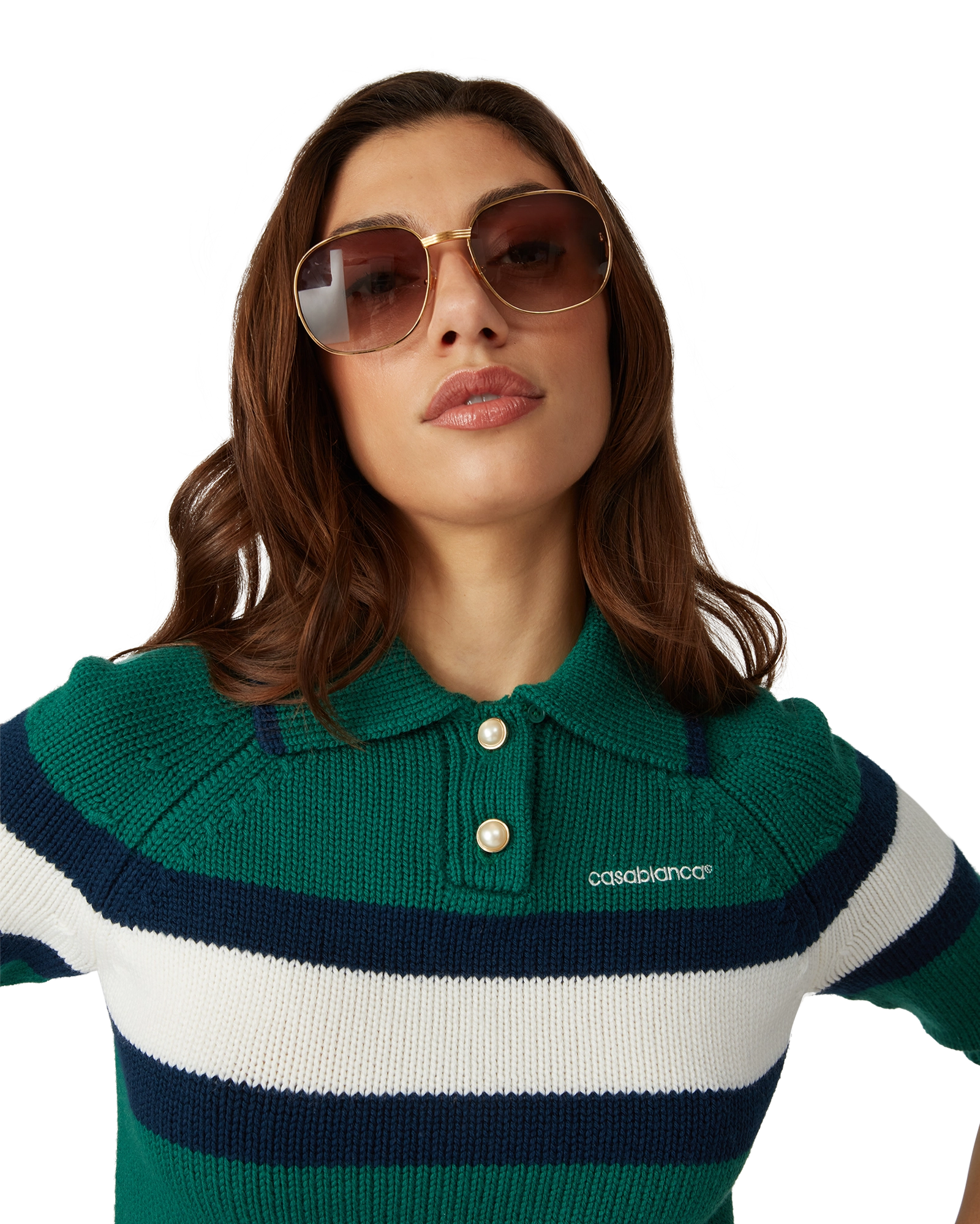 Colourblock Polo Shirt