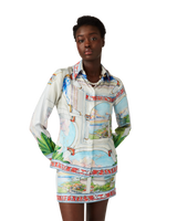 Le Passage Long Sleeve Silk Shirt