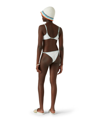 Jacquard Monogram Bikini Top