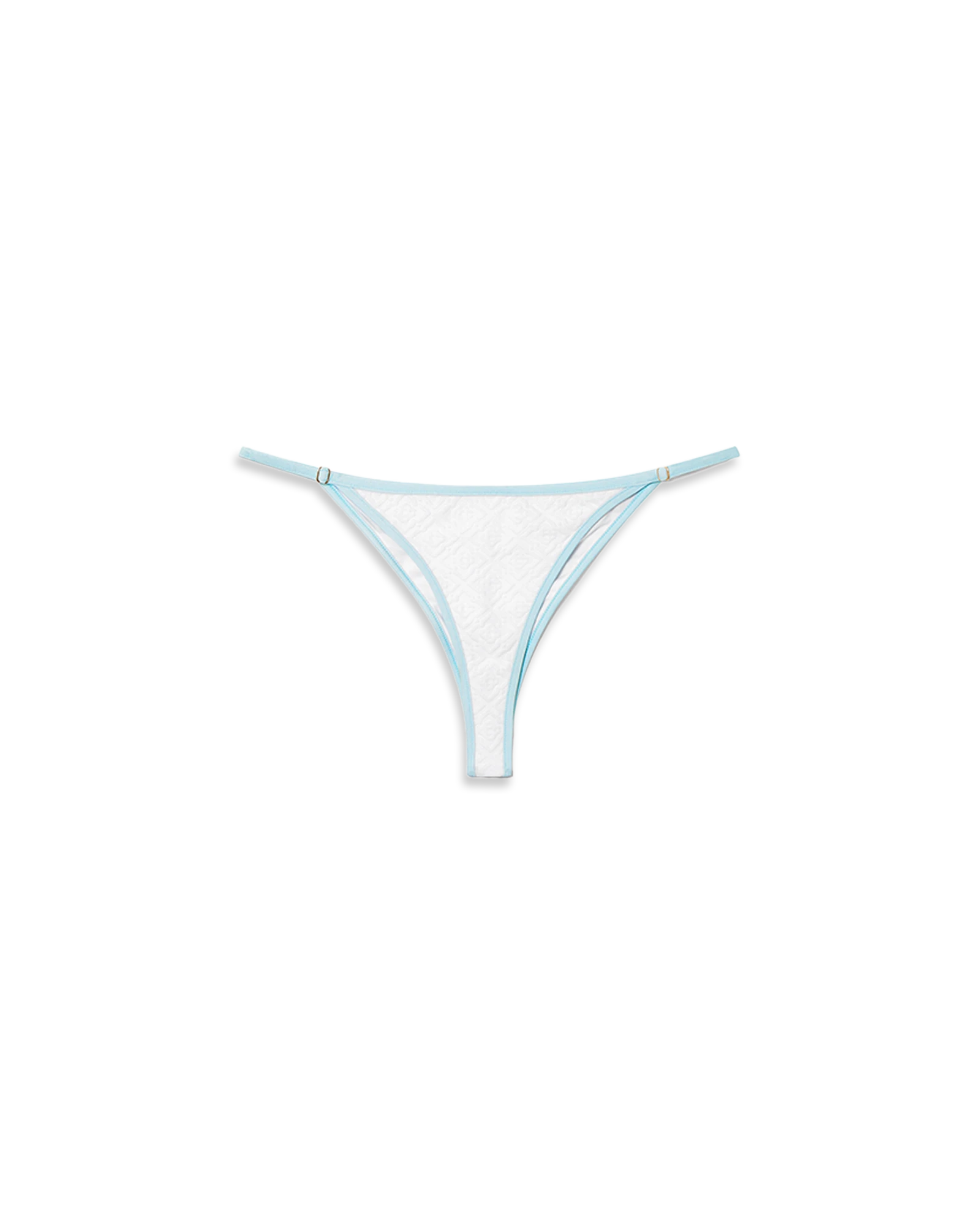 Bas de bikini en jacquard à monogramme