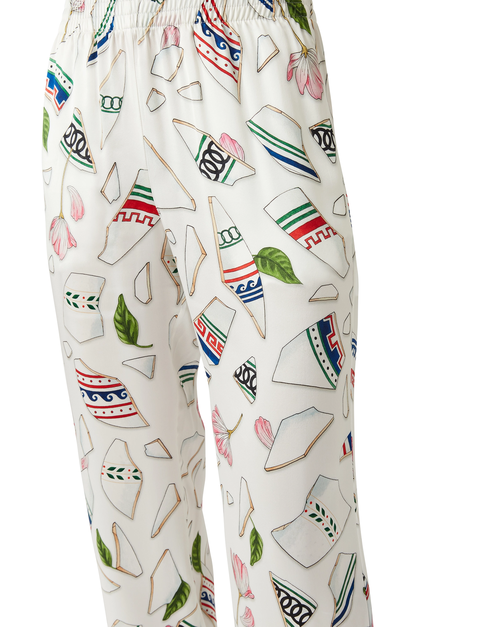 Le Vase Brise Silk Trousers