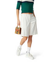 Wool Relaxed Tailored Shorts