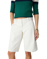 Wool Relaxed Tailored Shorts