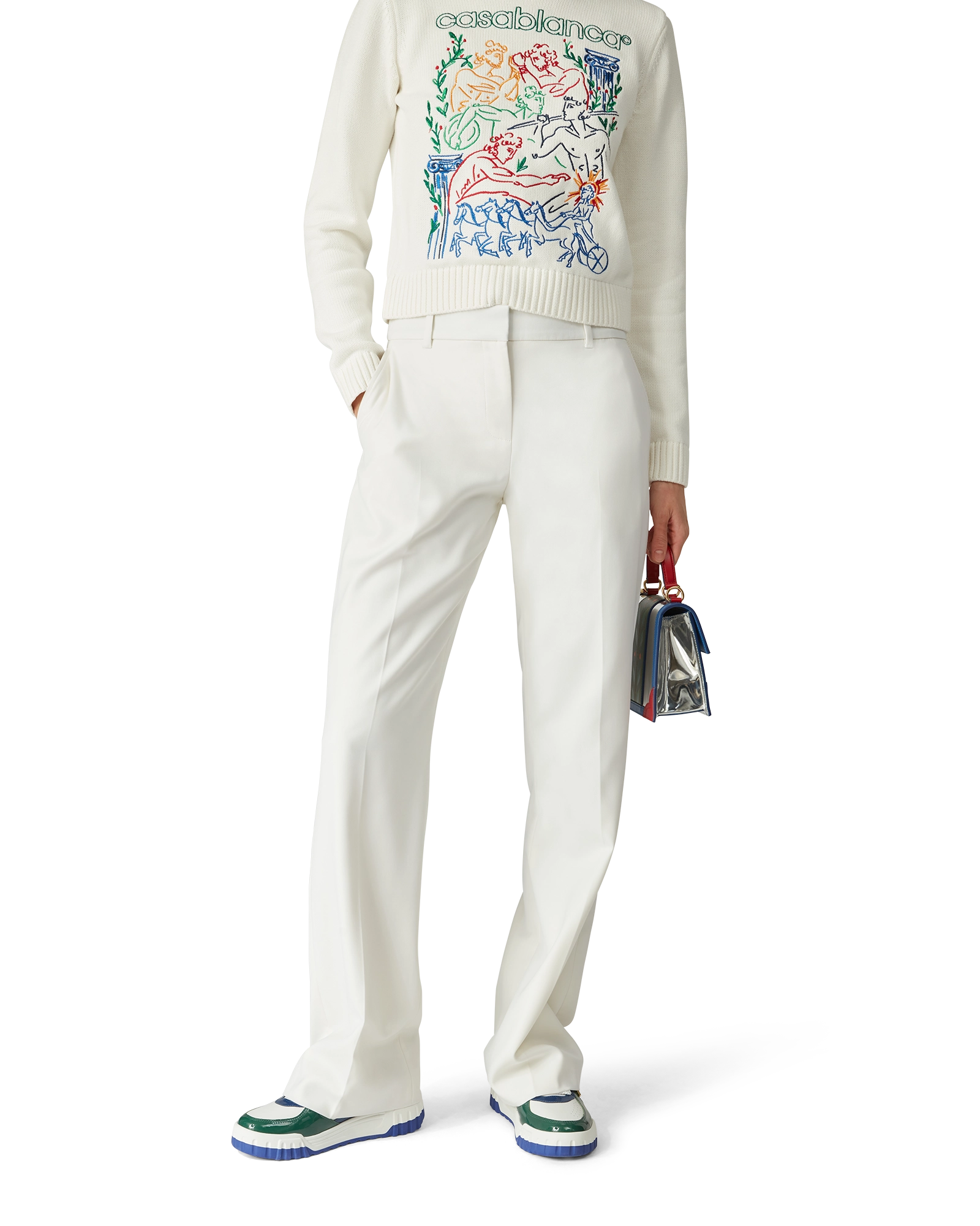 Wool Tailored Trousers