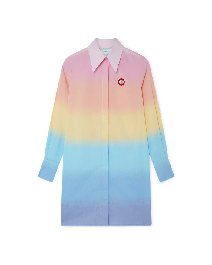 Rainbow Cotton Dress