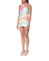 Rainbow Gradient Halterneck Dress