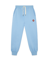 Blue Logo Patch Sweatpants