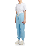 Blue Logo Patch Sweatpants