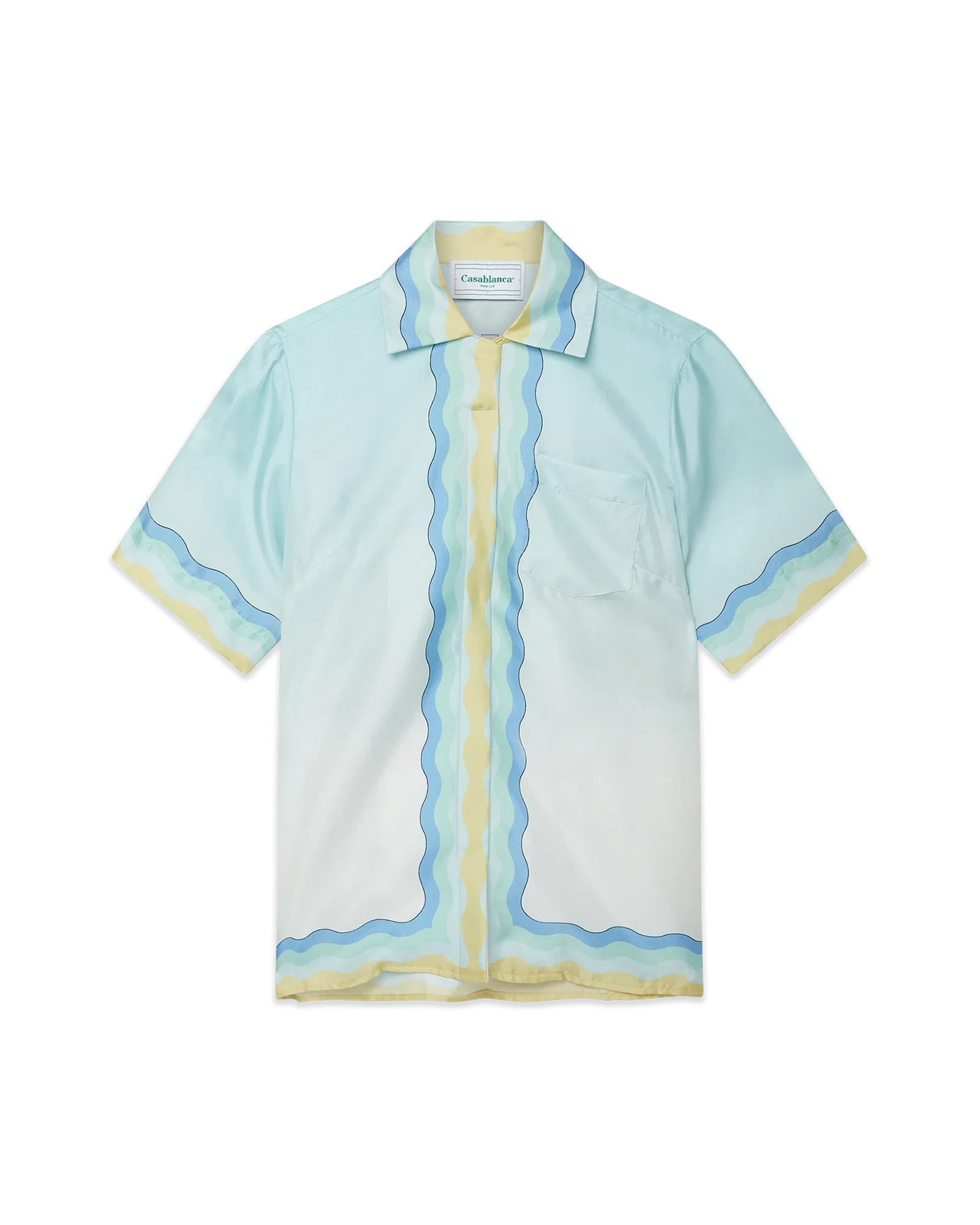 Memphis Icon Short Sleeve Silk Shirt
