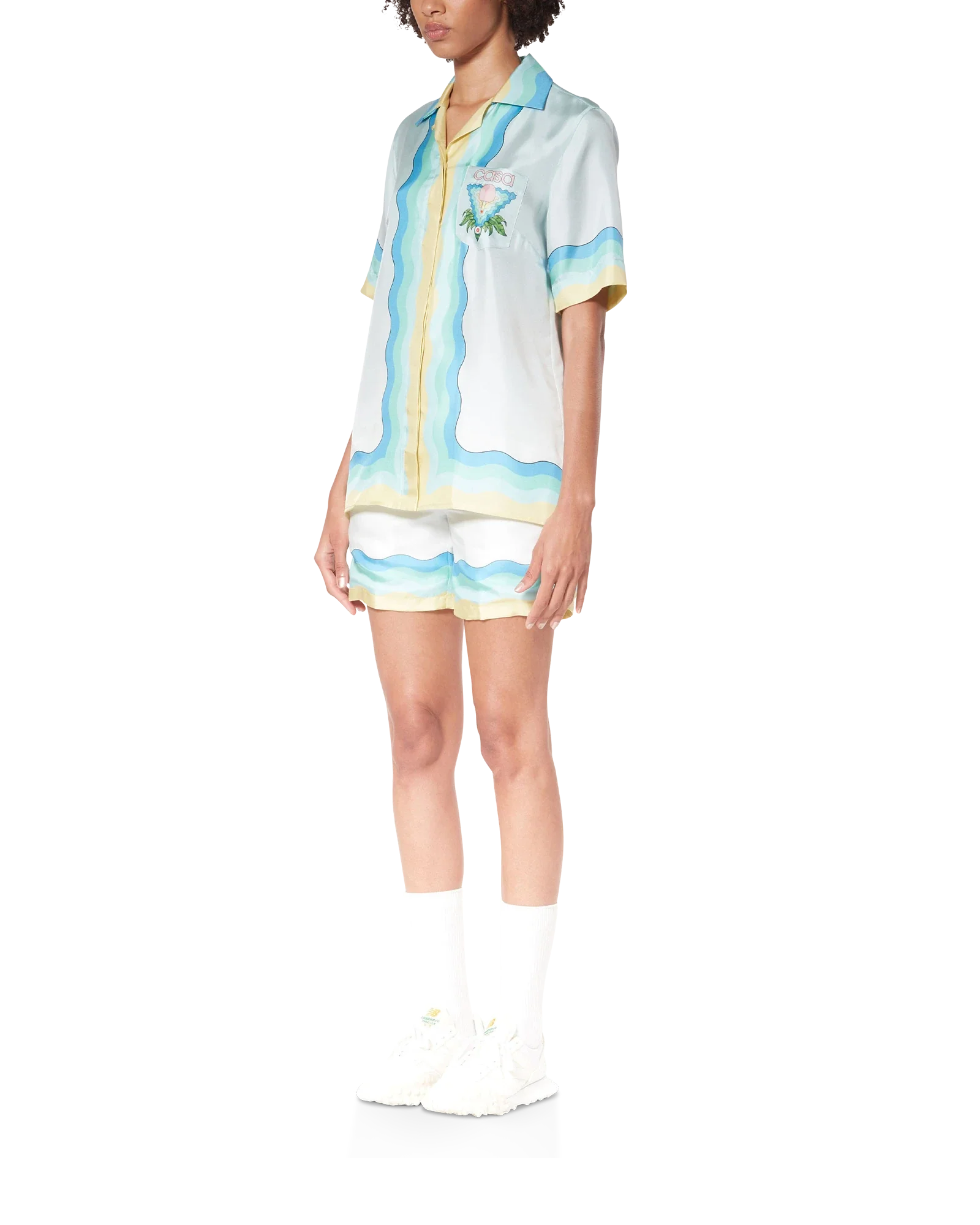 Memphis Icon Short Sleeve Silk Shirt