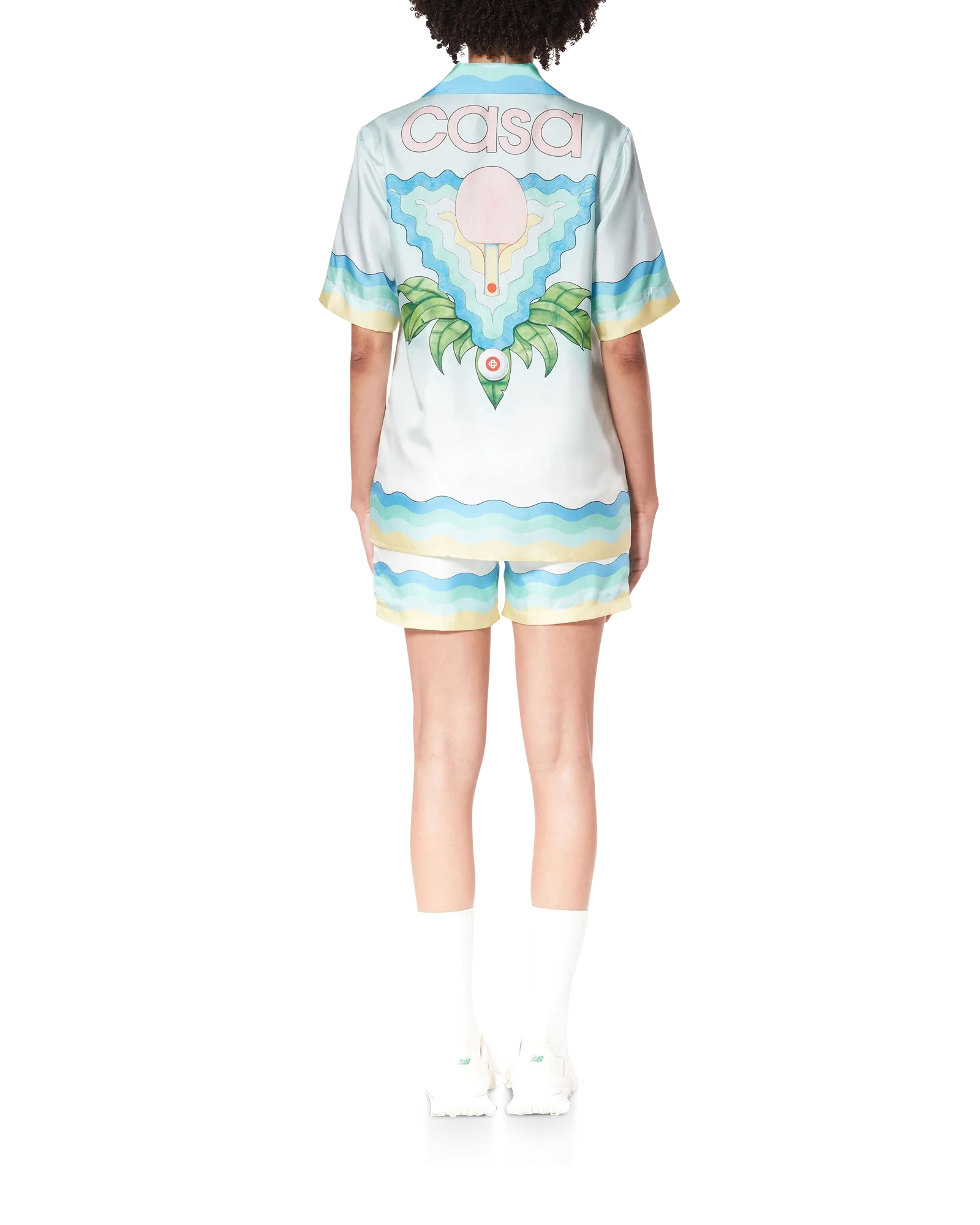 Memphis Icon Short Sleeve Silk Shirt