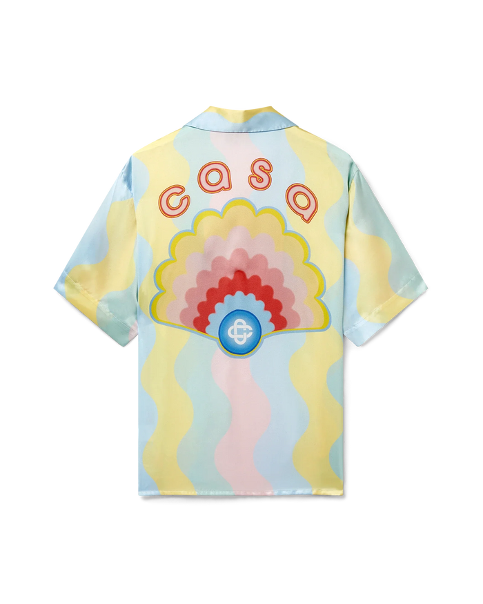 Casa Shell Wave Silk Shirt