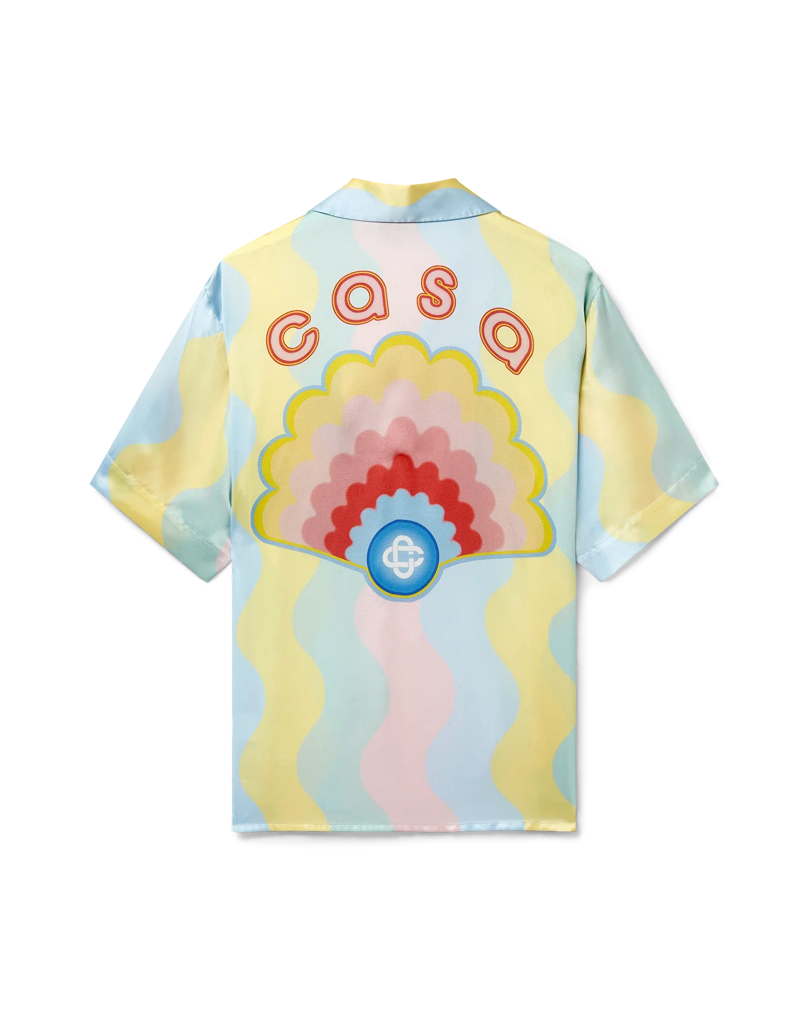 Casa Shell Wave Silk Shirt