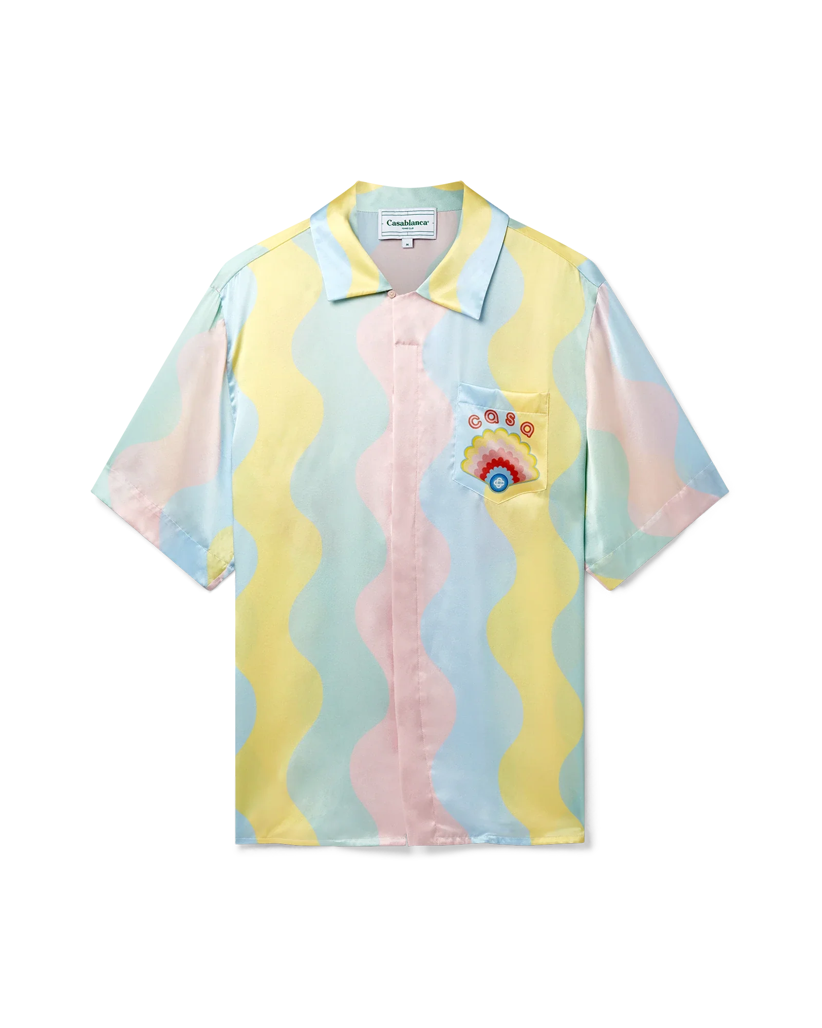 Casa Shell Wave Silk Shirt