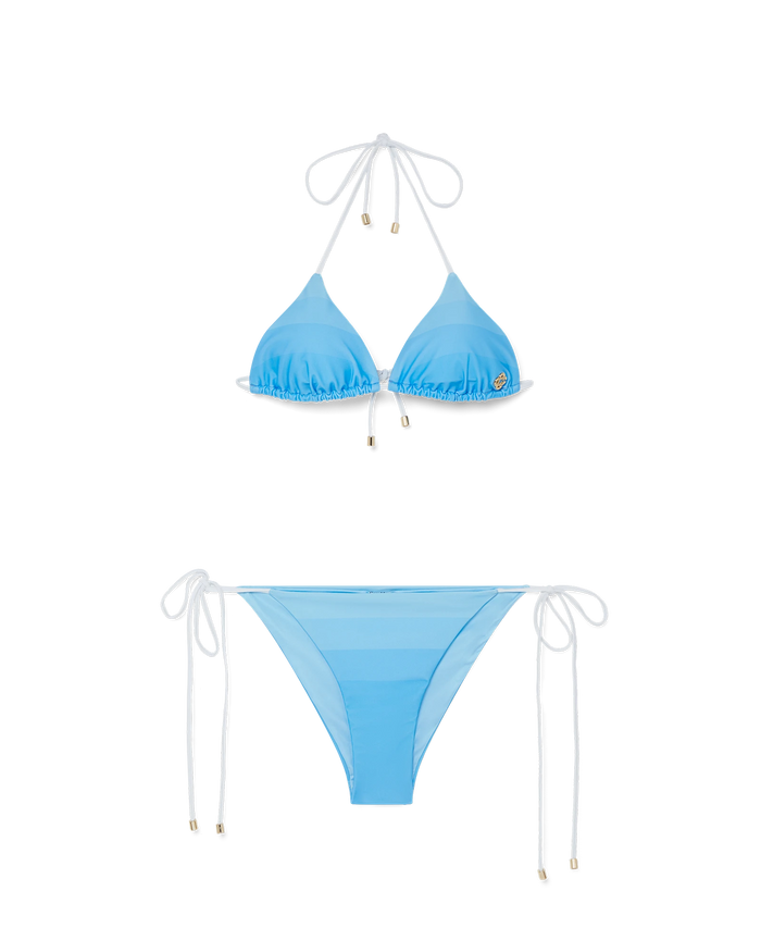 Blue Gradient Bikini Set