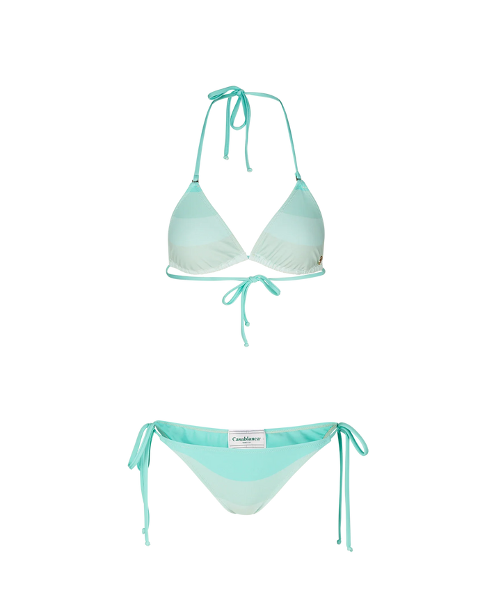 Mint Gradient Bikini Set